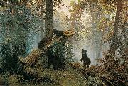 Ivan Shishkin Morning in a Pine Forest Spain oil painting artist